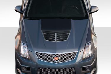 Blemished 2009-2014 Cadillac CTS-V Carbon Creations Stingray Z Hood- 1 Piece
