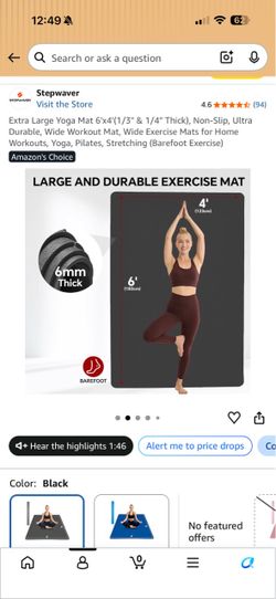 Large Yoga Mat