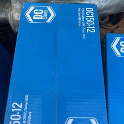 full river dc 150-12 marine battery agm sealed new in box