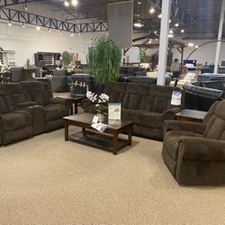 3 PCs Power Reclining Living Room Set 