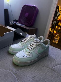 Mint Green Air Force 1s