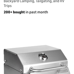 Bestfire Tabletop Gas Grill 2 Burner