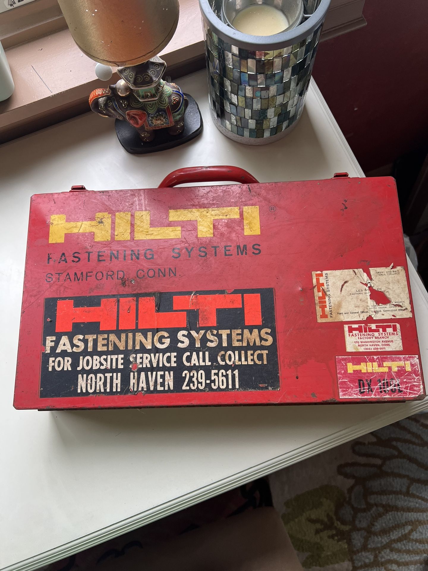 Hilti DX 100-L Piston Drive Tool Kit Fastening System In Case