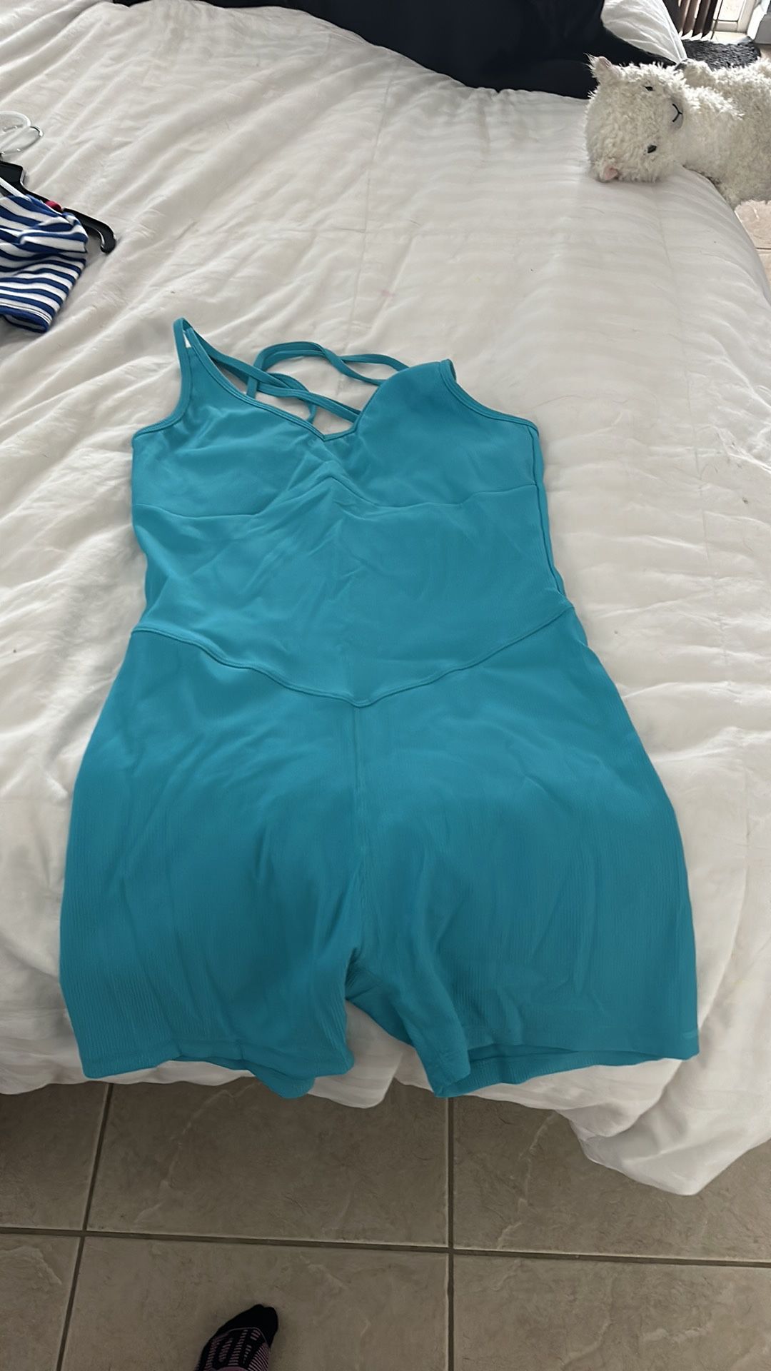 ZYIA Teal Romper