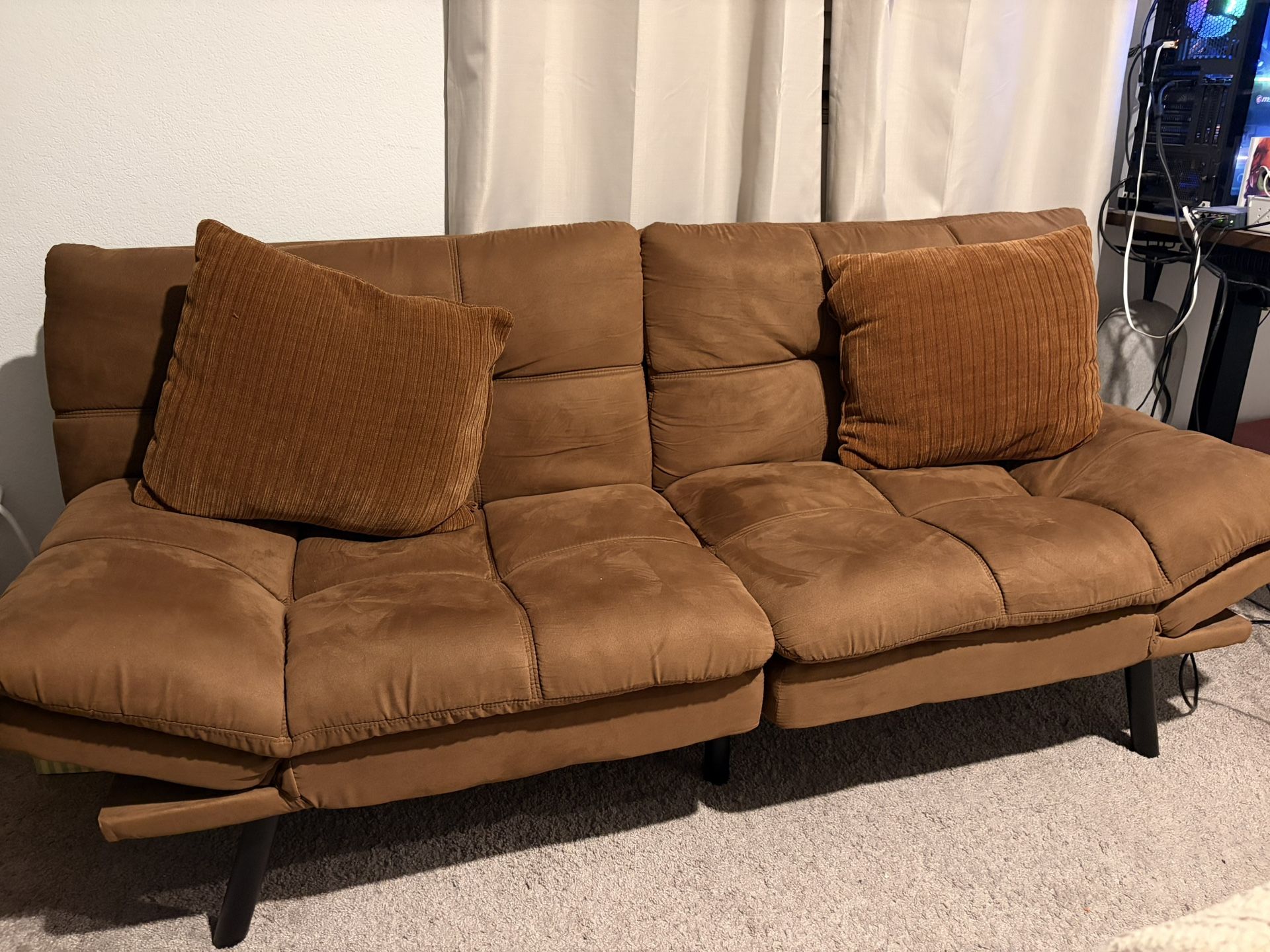 Memory Foam Futon Couch