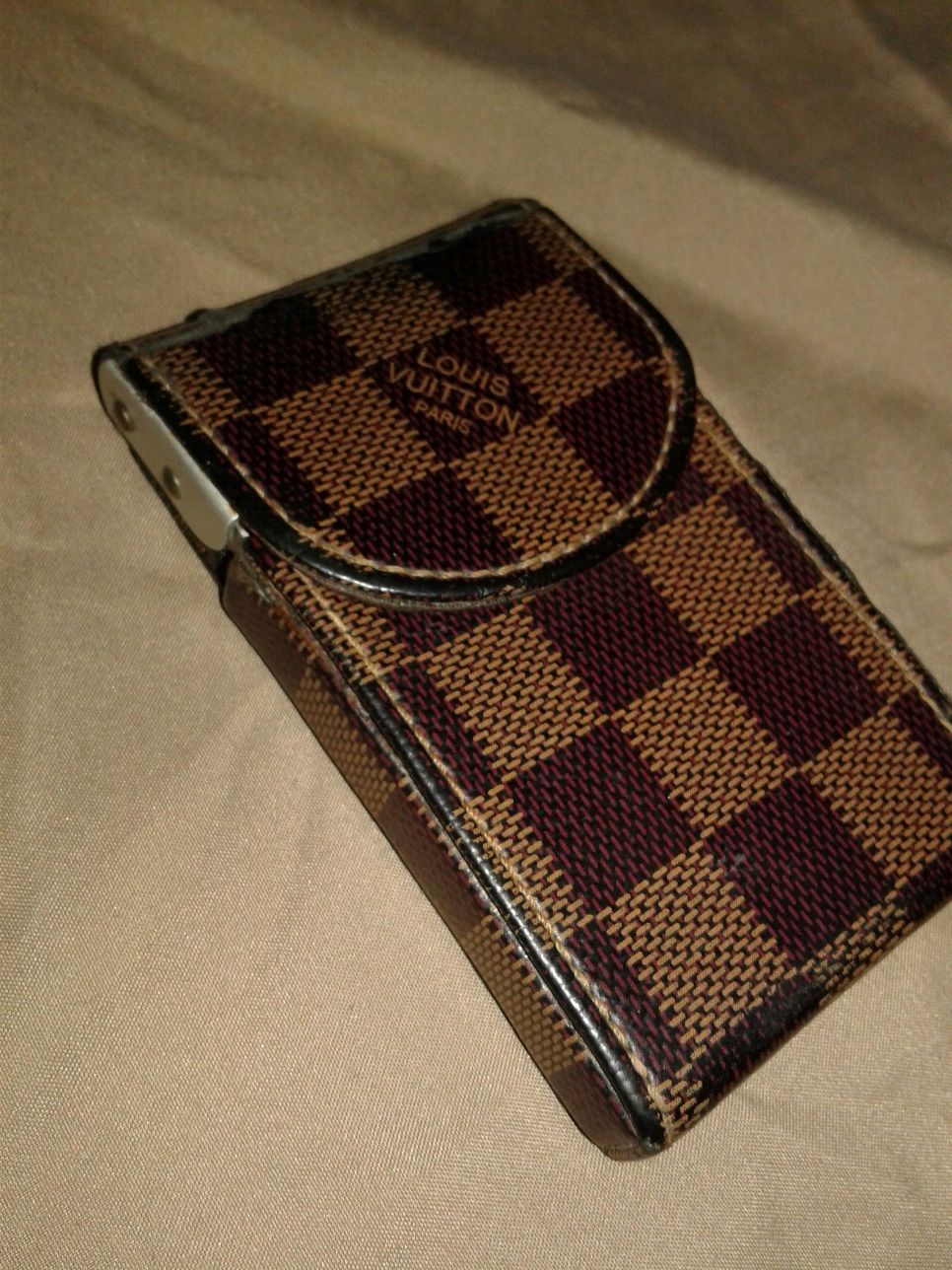 vuitton cigarette case louis vintage Louis Vuitton Brown Monogram Cigarette Case  Occhi Azzurri ? No noteworthy damage [Inside] ? Pocket / card case  Louis Vuitton Cigarette Case 
