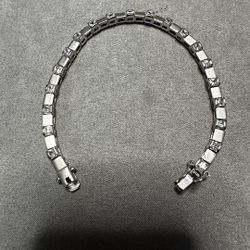 92.5 Silver Tennis Bracelet