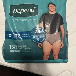 Men’s  Depends 