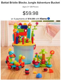 Set of 120+ Bristle Toys