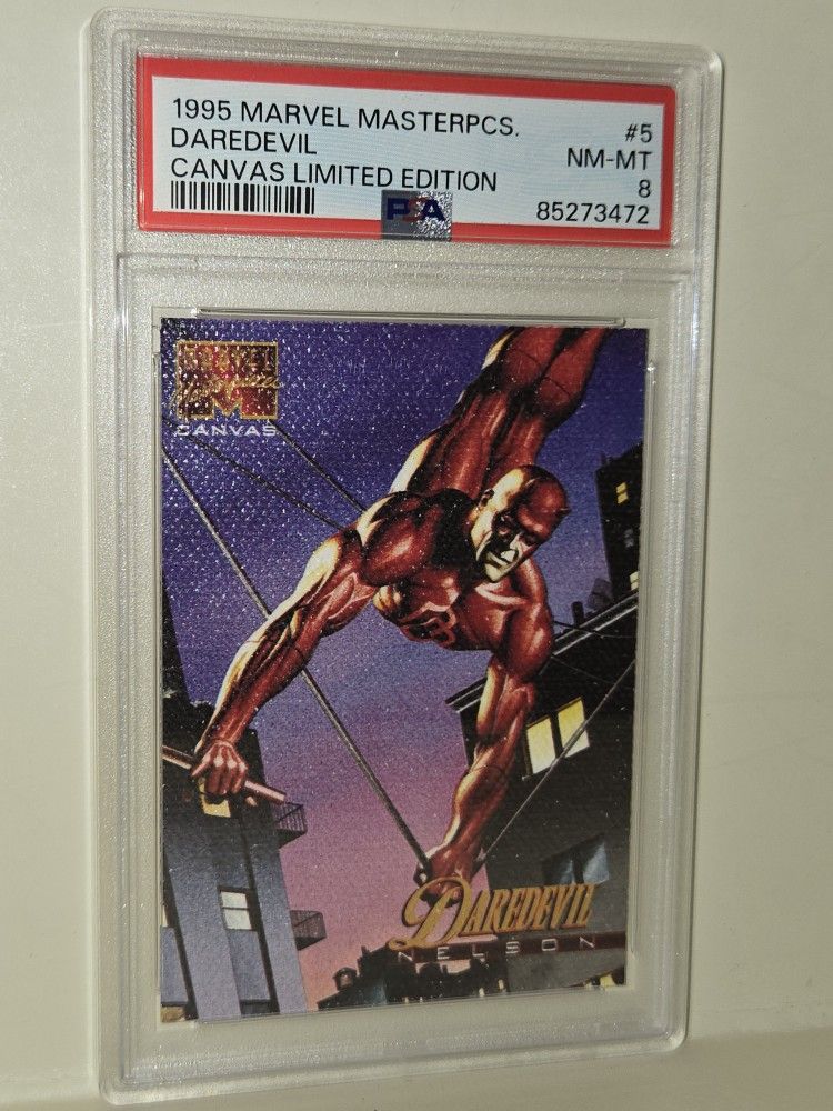 1995 MARVEL MASTERPCS. DAREDEVIL
CANVAS LIMITED EDITION