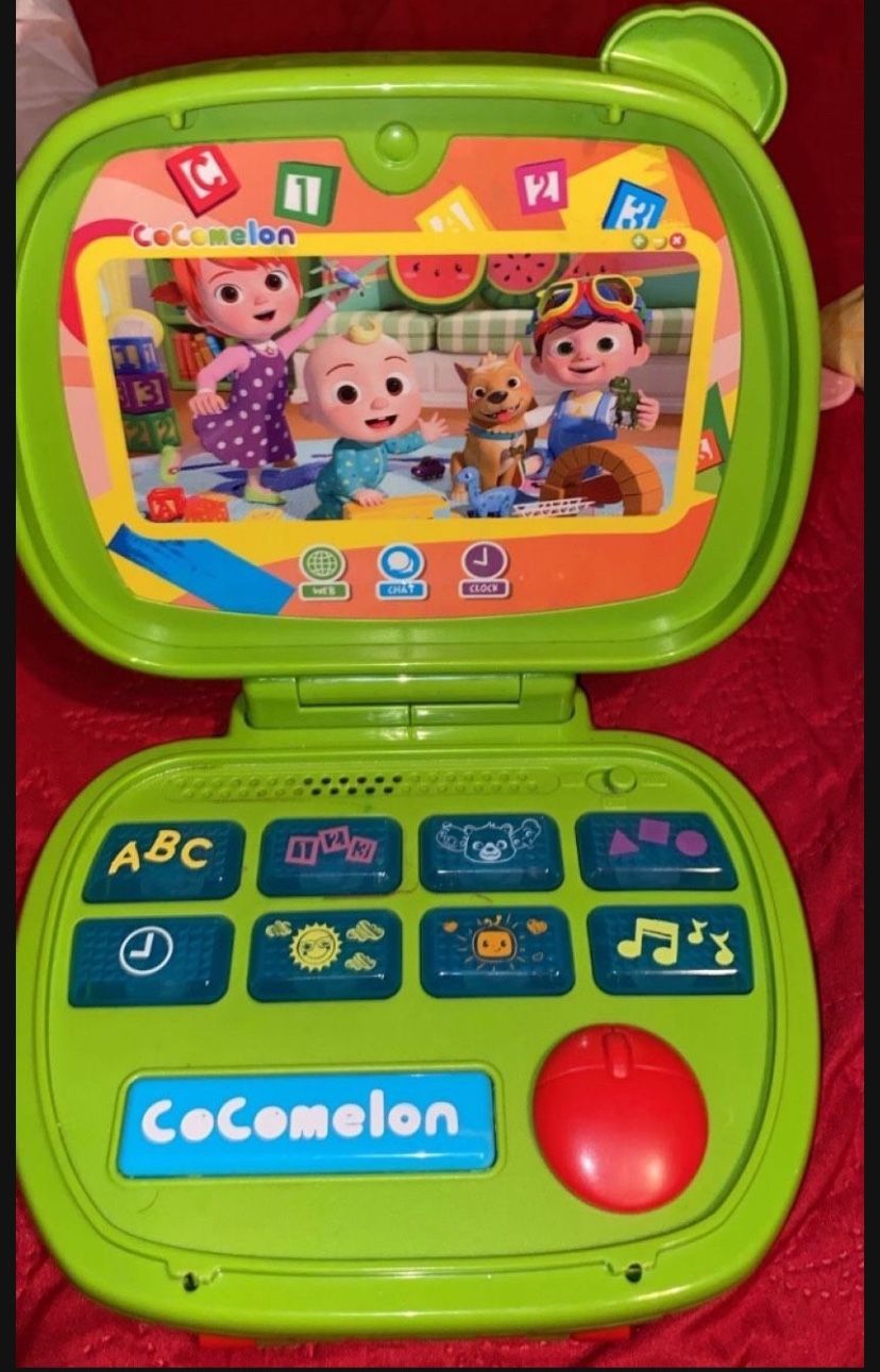 Cocomelon sing and learn laptop