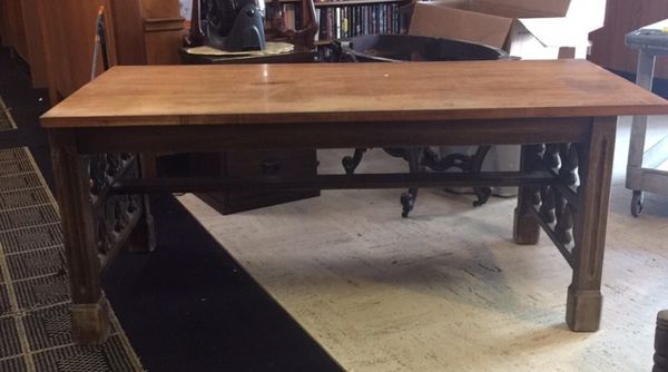 Early 1900 S Oak Wooden Executive Desk Antiques In North Miami Early 1900 S Oak Wooden Executive Desk Antiques In North Miami Beach Fl Offerup