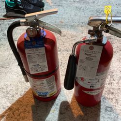 Two Fire Extinguishers 🧯 