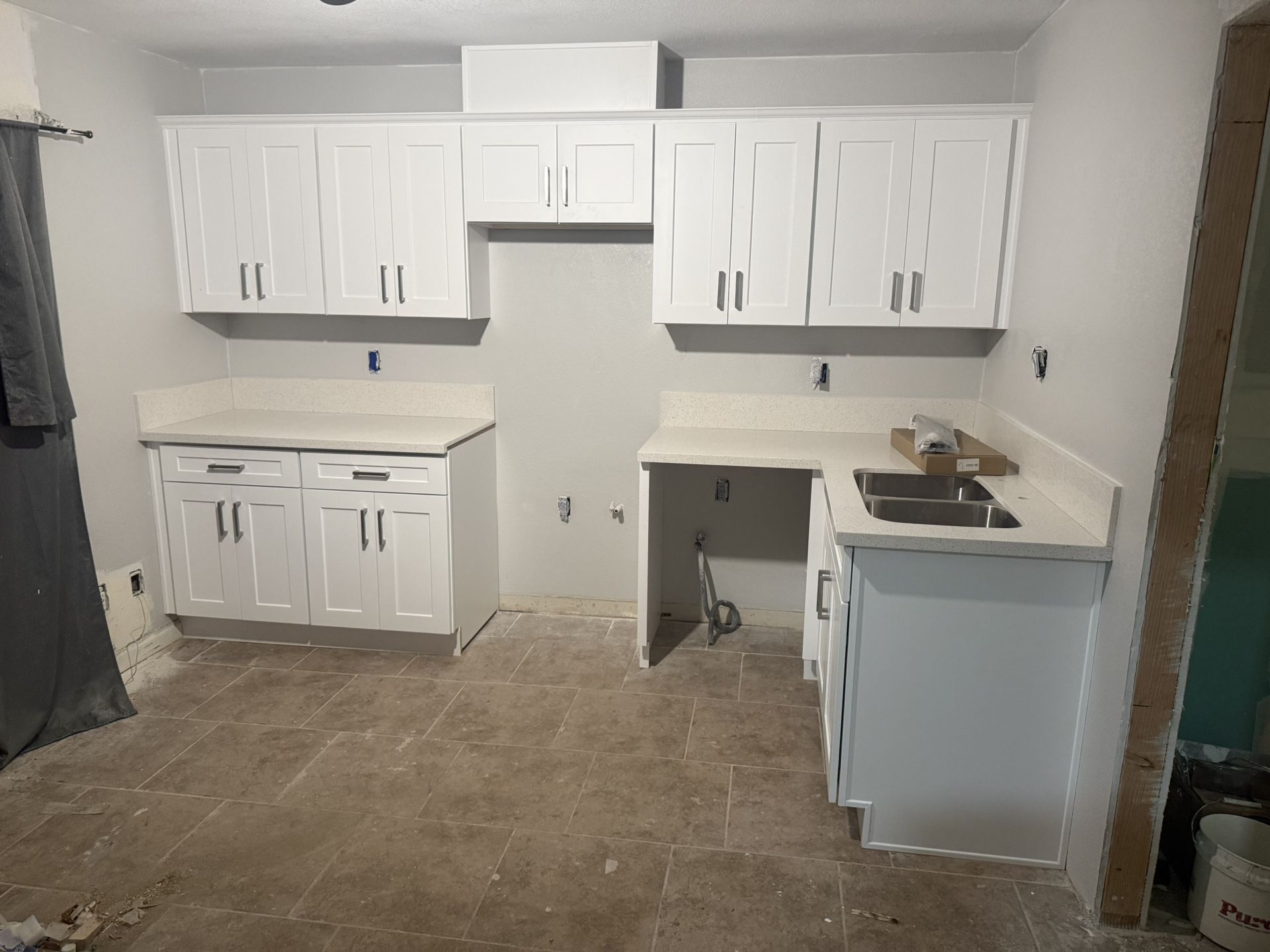 Kitchen Cabinet Material on sale Packages with Free Faucet