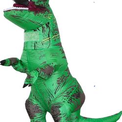 6.5 FT Inflatable T-Rex Dinosaur Costume for Adults