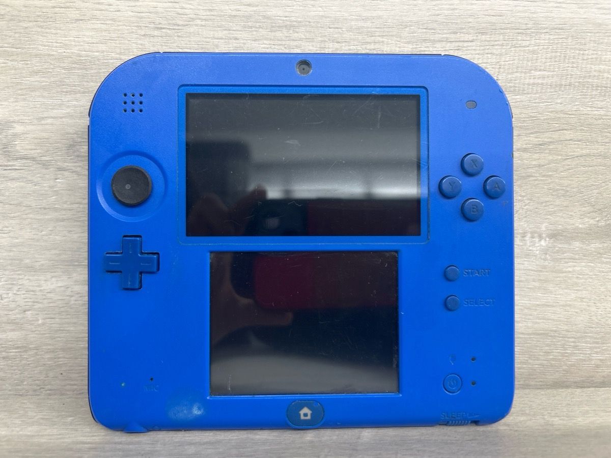 Nintendo 2DS Blue Handheld (PO1020396) – WAP-002, 78% Condition