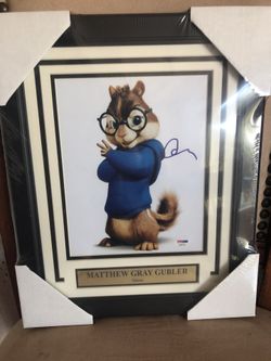 Chipmunks- autograph Simon picture