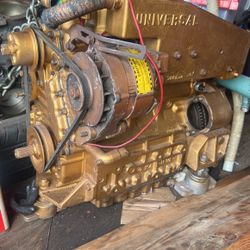 Universal Diesel Complete Fresh Rebuild Running