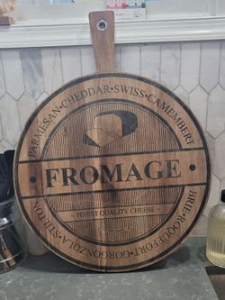Salt & Pepper Fromage cheese/cutting board