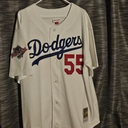 Authentic Dodgers Mitchell And Ness 1988 Orel Hershiser Home Jersey, Size 52, XXL