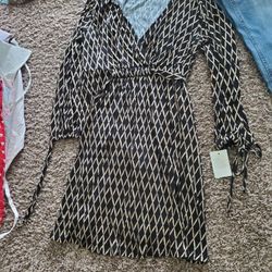 2 New Maternity Items (Dress And Dress Shirt)