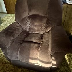 Brown Recliner 