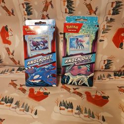 Pokémon TCG: Knock Out Collections (Set Of 2) - Kyogre and Suicune
