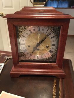 1980s Ridgeway Mantle Clock