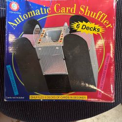 Automatic Card Shuffler  - 6 Decks