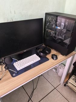 NZXT Case, MSI RTX 2060, AMD Tomahawk Max, G.Skill RAM, 500GB SSD 