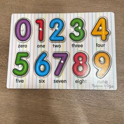 Number Peg puzzle