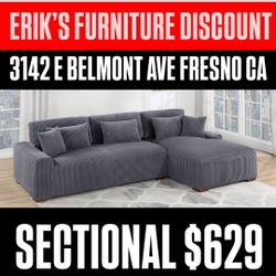 NEW SECTIONALS MANY STYLES AND SIZES 
