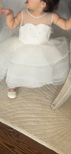 Baby Girl Flower Girl Dress $20