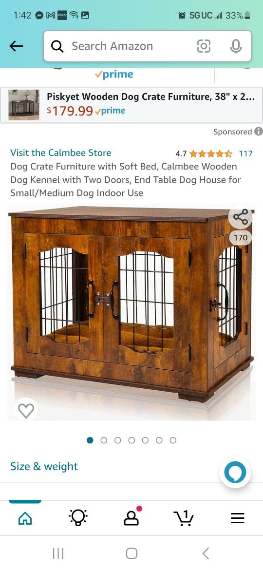 New In The Box Dog Crate 