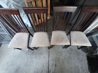 4 dining chairs