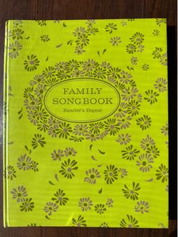 Reader's Digest Family Songbook vintage 1969 piano sheet music score