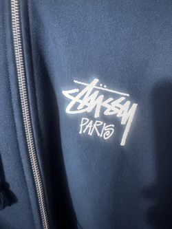 Stussy Paris Zip Hoodie Size XL