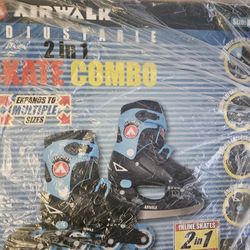 BRAND NEW - Airwalk 2 In 1 Skate Combo