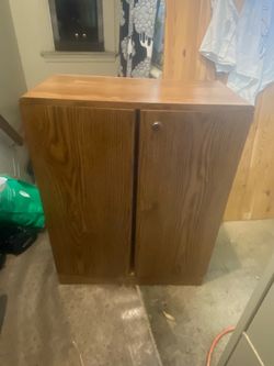 Sold storage cabinet