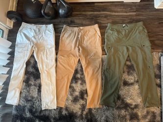 Pacsun Mens Nylon Cargo Pants size XL 