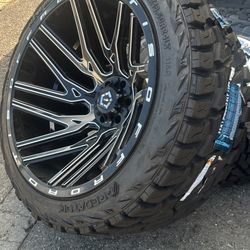 WHEELS TIS 544 24x14 FORD F-150 CHEVY TAHOE YUKON DENALI