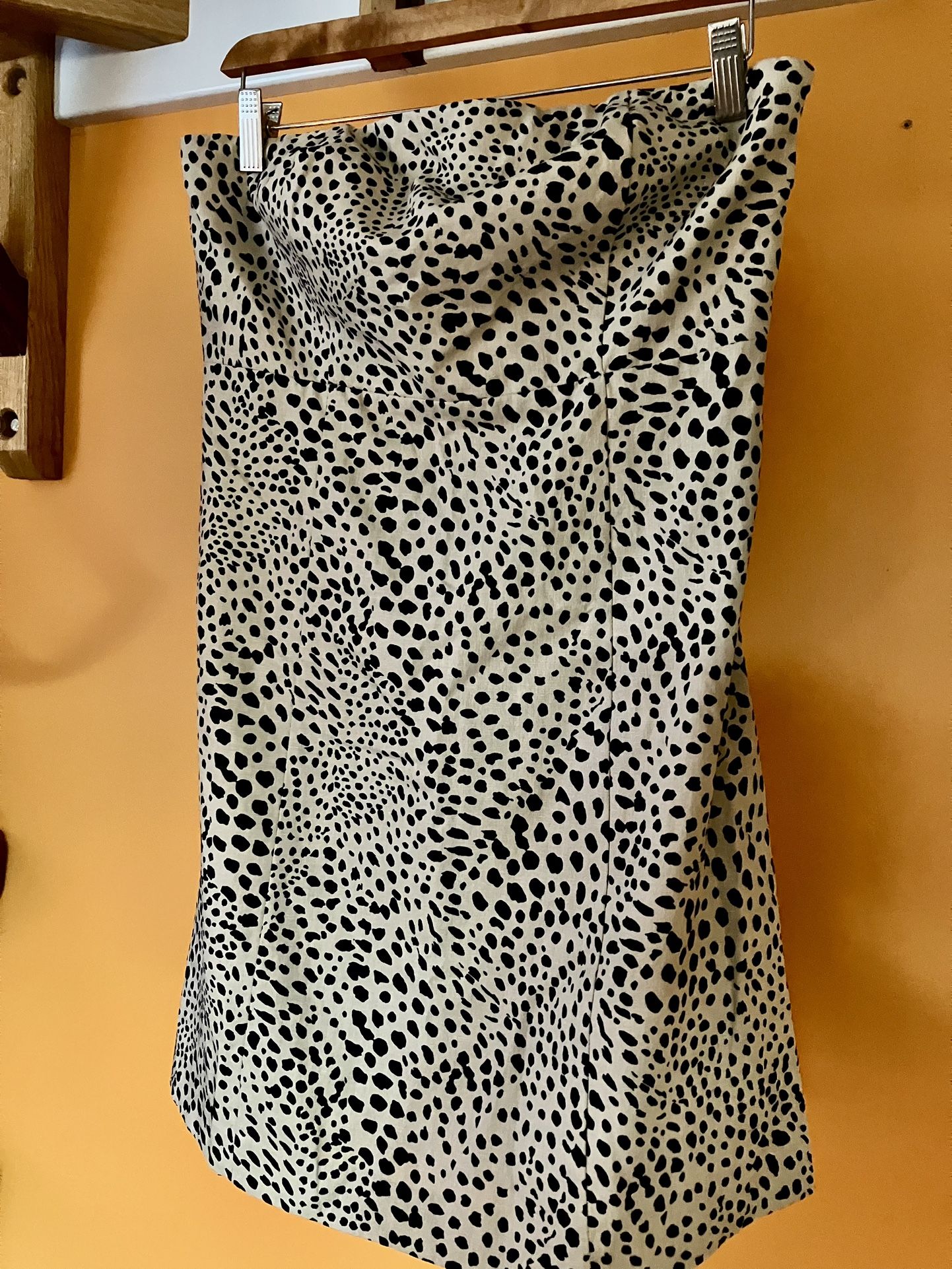 Mini Leopard Dress With Straps
