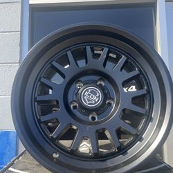 Icon Alloy Wheels “Anza” (New )5 Wheels For Jeep Wrangler Jk,JL And Gladiator 