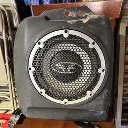 2008-2017 Mitsubishi Lancer Rockford Fosgate subwoofer w enclosure 8720A042 oem