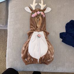 Baby Deer Costume 3-6 Months 