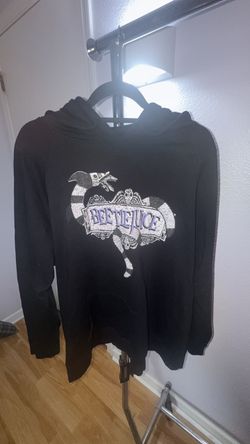 Torrid Beetlejuice Sandworm Logo Cozy Fleece Hoodie - Size 3X