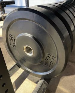 55lb Bumper plates