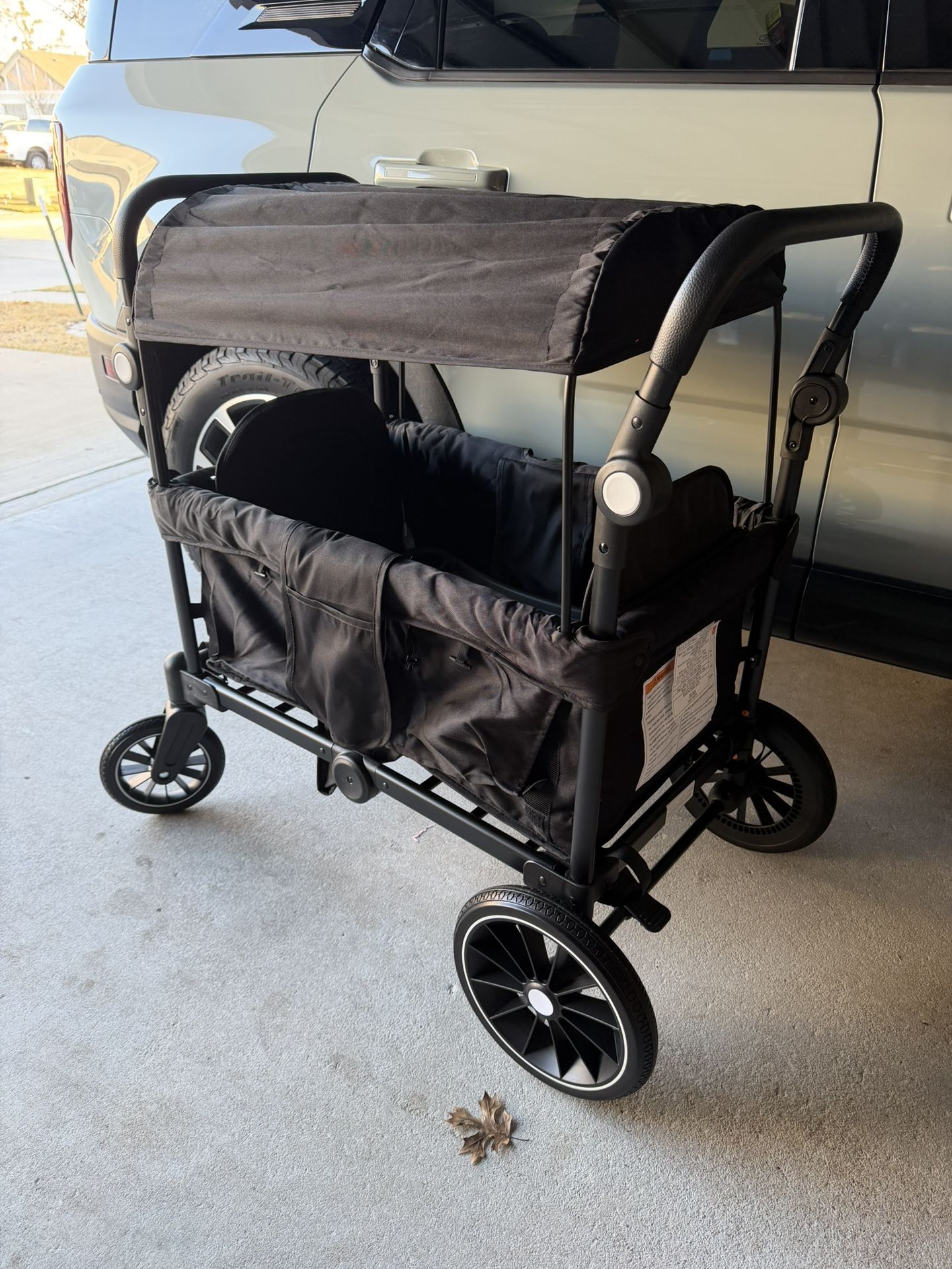Kinder king folding wagon stroller for two