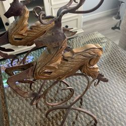 Vintage Reindeer Decorations