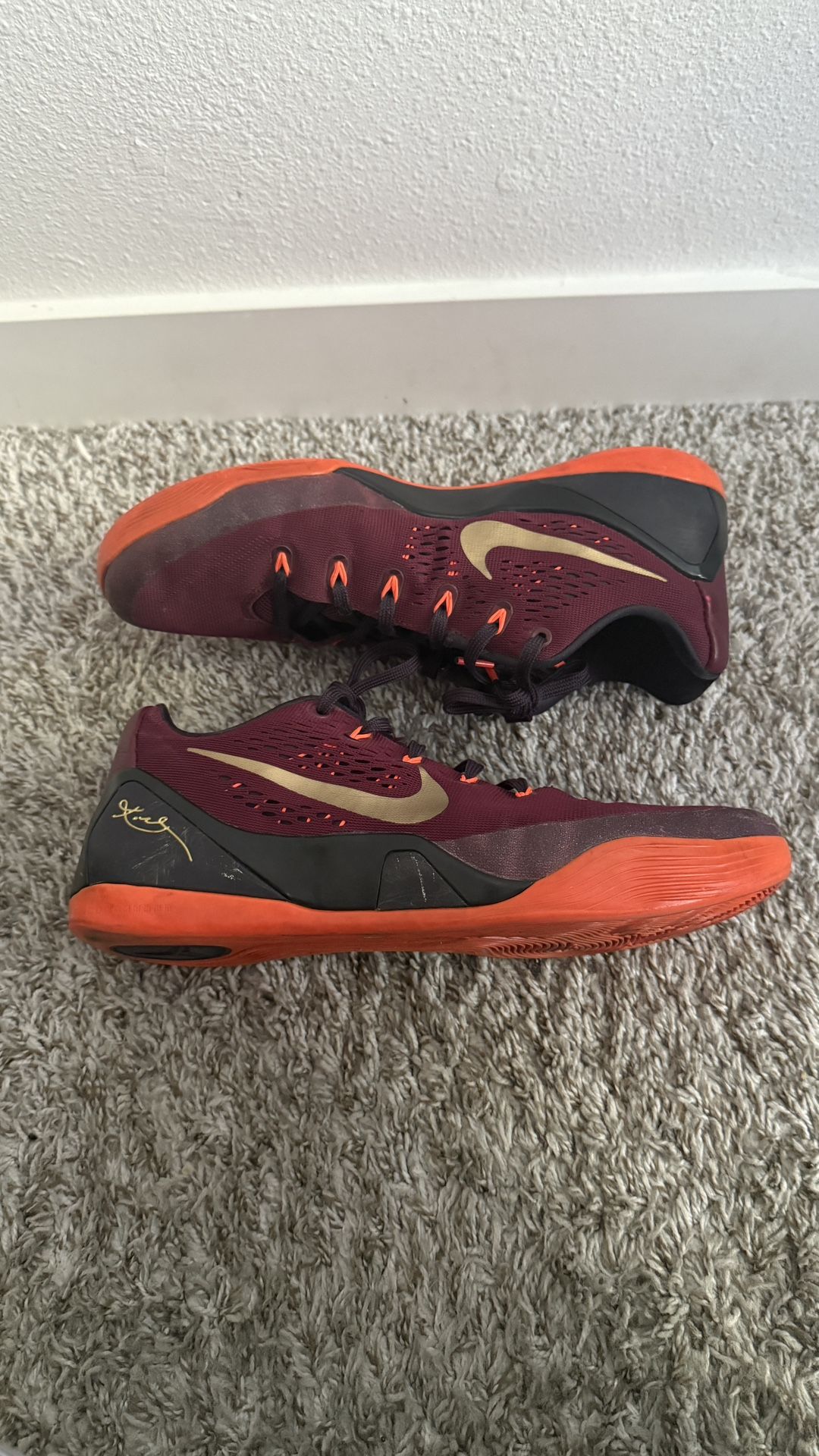 Kobe 9 Low Deep Garnet